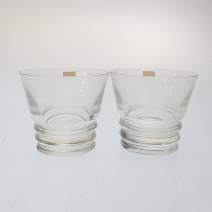 Good condition ◆ Baccarat glass Vega tumbler set of 2 with box Baccarat [AFI19] 