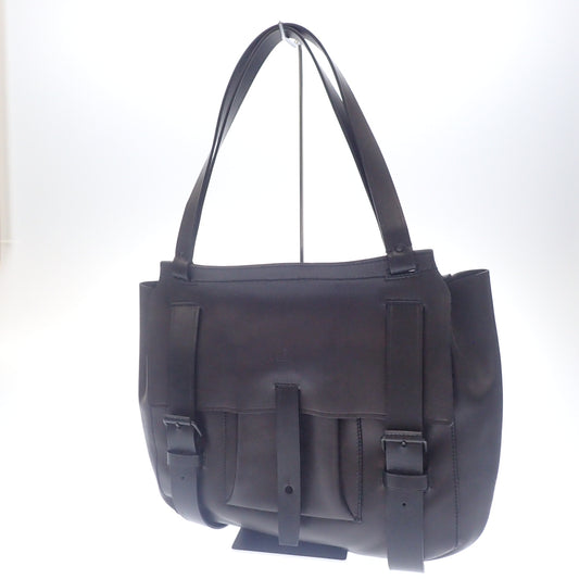 Good condition ◆ Gucci leather tote bag hand shoulder satchel belt GUCCI [AFE9] 