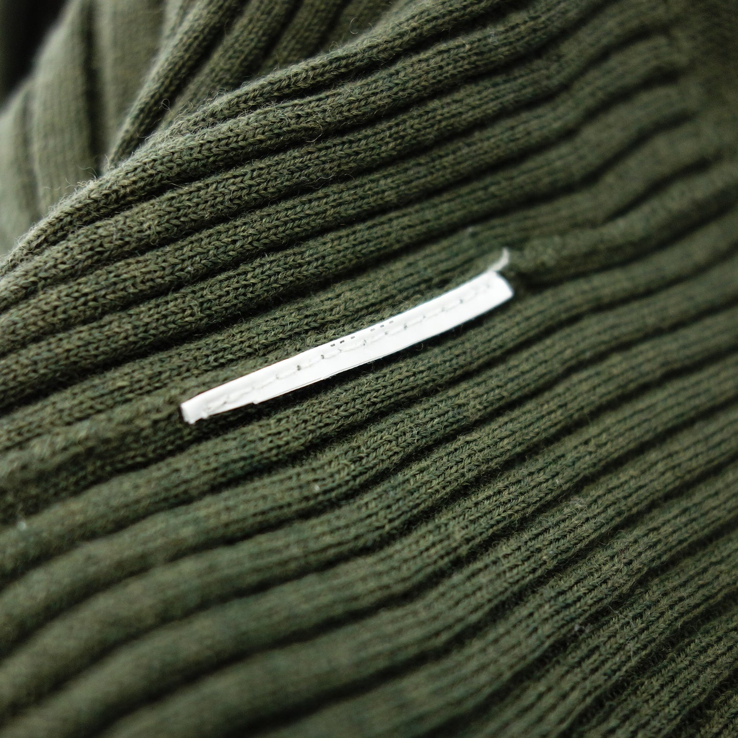 Maison Margiela Knit Sweater Turtleneck Rib Knit Women's Green XS Maison Margiela [AFB29] [Used] 