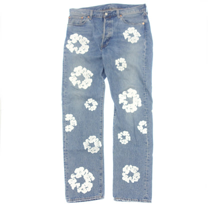 Used◆Denim Tears x Levi's Denim Pants 501DT Light Wash Flower Embroidery Men's Blue Size 36 PC9-A1592-0001 DENIM TEARS x LEVI'S [AFB45] 