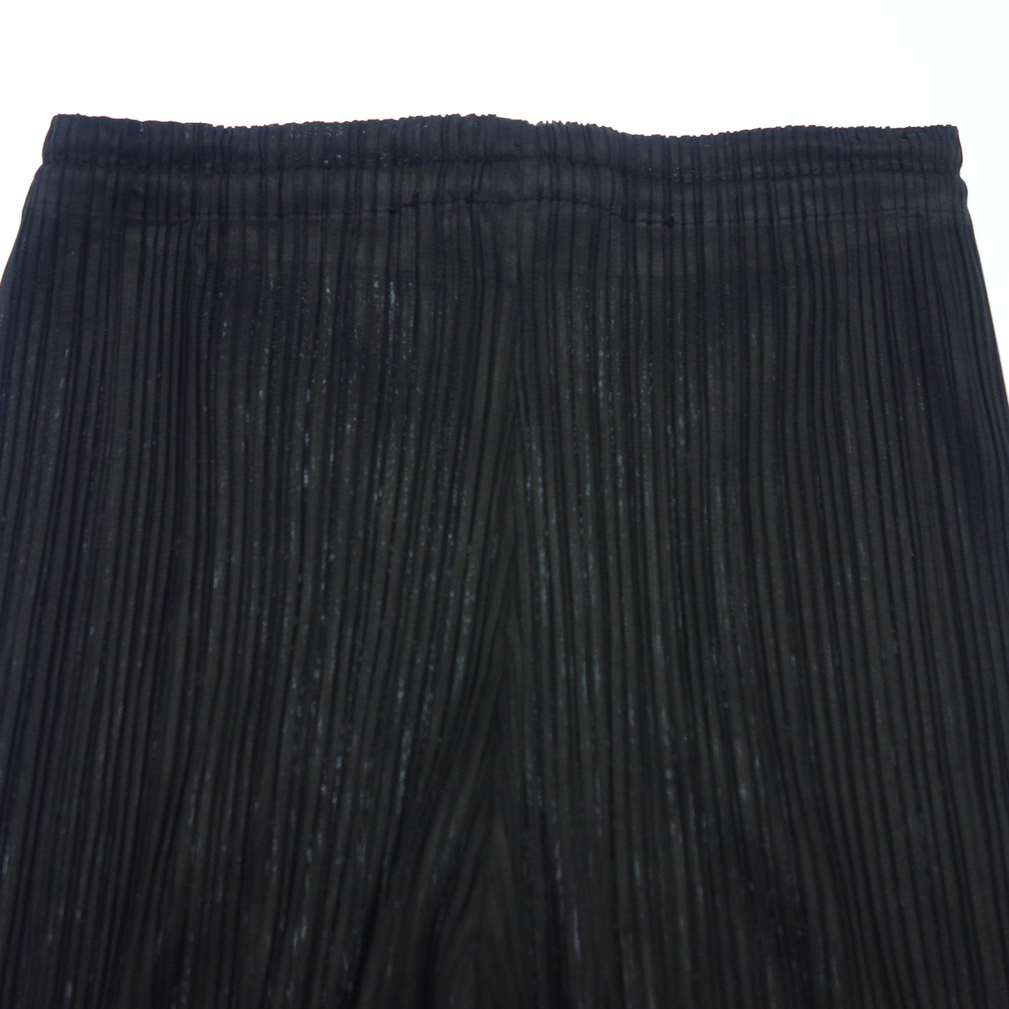 Good condition ◆ Pleats Please Pleated Pants Women's Black Size 2 PLEATS PLEASE [AFB1] 
