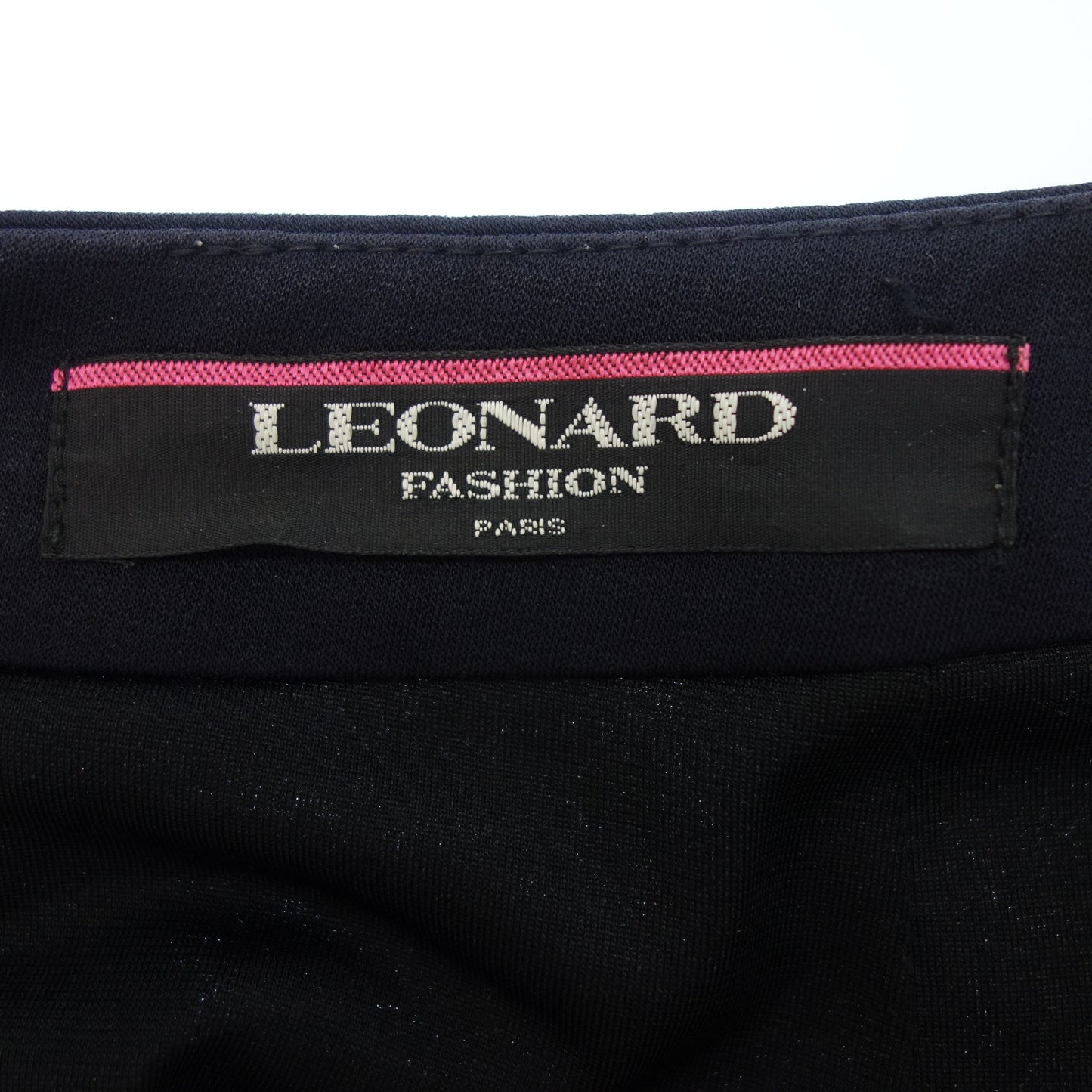 二手 ◆Leonard 裙子 女式 黑色 67 码 LEONARD [AFB25] 