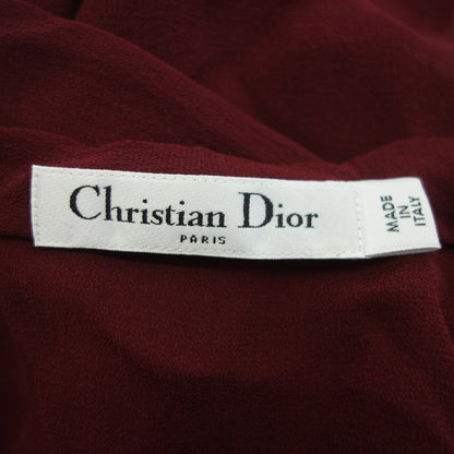 Christian Dior 衬衫 丝绸蜜蜂刺绣 7A21527L1658 38 女式 红色 Christian Dior [AFB9] [二手] 