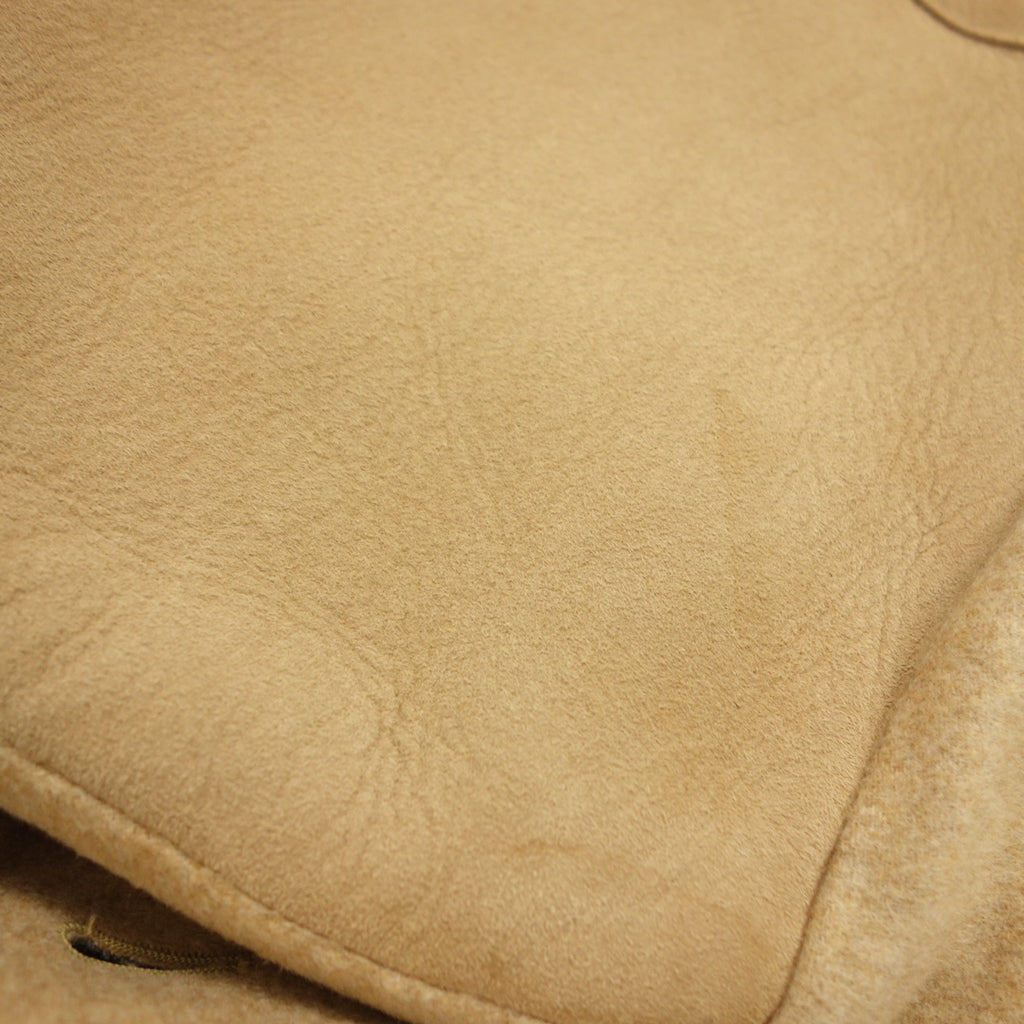 Good condition ◆ Maro Hooded Coat 100% Cashmere Men's Beige Size 50 malo [AFA15] 