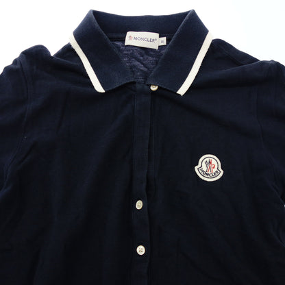 Moncler Polo 衫 MAGLIA POLO MANICA CORTA 男士 海军蓝 S MONCLER [AFB4] [二手货] 