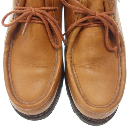 美品◆パラブーツ レザーシューズ チロリアンシューズ ミカエル 茶系 サイズ41.5 PARABOOT【LA】