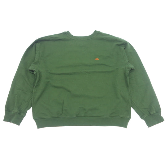 Used ◆The North Face Purple Label Sweatshirt Mini Logo Embroidery Nanamika Special Order NT6303N Ladies Size M Green THE NORTH FACE PURPLE LABEL [AFB20] 