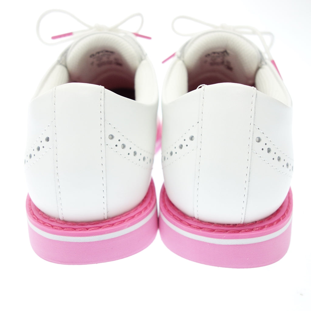 Like new◆G-Fore Golf Shoes G4MS23EF01 Men's White Pink Size 25.5 G/FORE [AFD9] 