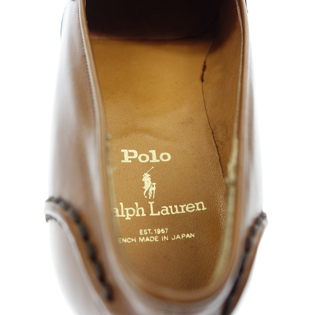 Very good condition ◆ Polo Ralph Lauren coin loafers men's 26.5A brown POLO RALPHLAUREN [LA] 