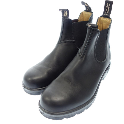 美品◆ブランドストーン レザーブーツ 588 クラシック サイドゴア メンズ サイズUK8 ブラック系 Blundstone【AFD9】