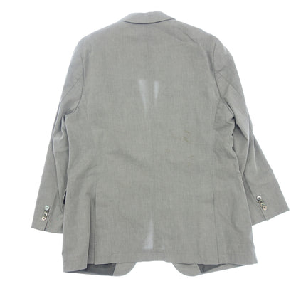 Used ◆ Hugo Boss 2B Single Tailored Jacket Cotton Men's Gray Size 56 HUGO BOSS [AFB46] 