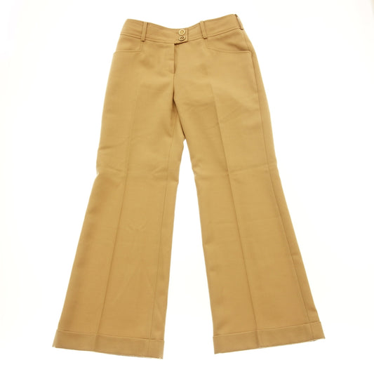 Used ◆ Christian Dior slacks pants ladies M yellow Christian Dior [AFB44] 