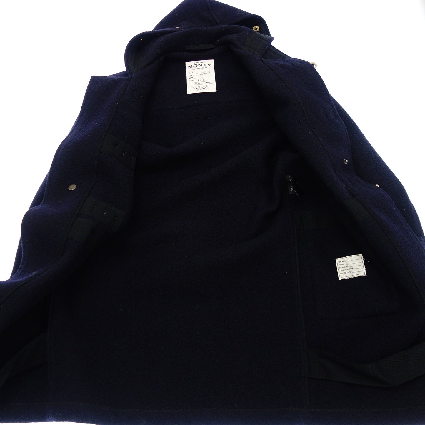 GLOVERALL MONTY Duffle Coat MD-52 Wool Nylon Men's Navy XS GLOVERALL MONTY [AFA13] [Used] 