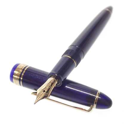 極美品◆セーラー 万年筆 プロフィットスタンダード JAPAN FOUNDED 1911 ブルー系 ペン先14K-585 PG-03B SAILOR【AFI18】