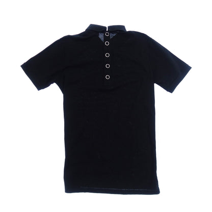 Burberry polo shirt Tisci period silver hardware men's S black BURBERRY [AFB19] [Used] 