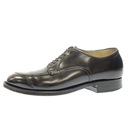 状况良好 ◆ Alden 皮鞋 V Tip 54331 Cordovan 男式 US7.5D 黑色 ALDEN [LA] 