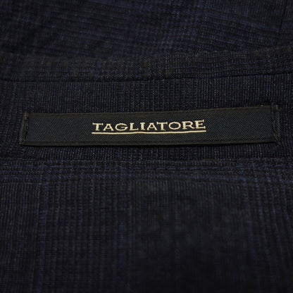 Used ◆TAGLIATORE 2B Light Jacket Wool Men's Size 48 Navy TAGLIATORE [AFB29] 