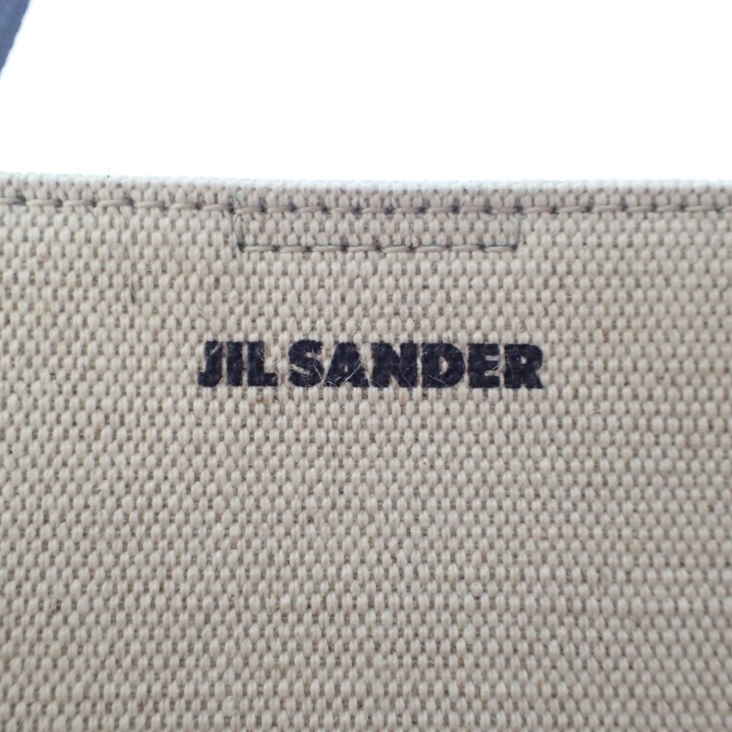 Very good condition ◆ JIL SANDER shoulder bag Tangle SM canvas x leather JIL SANDER [AFE4] 