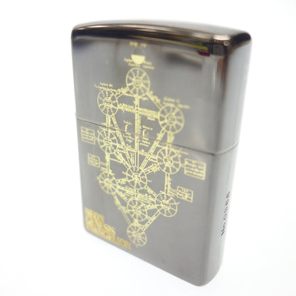 Used ◆Zippo lighter NEON GENESIS EVANGELION Evangelion Sephiroth's tree made in 2006 Black series ZIPPO [AFI15] 