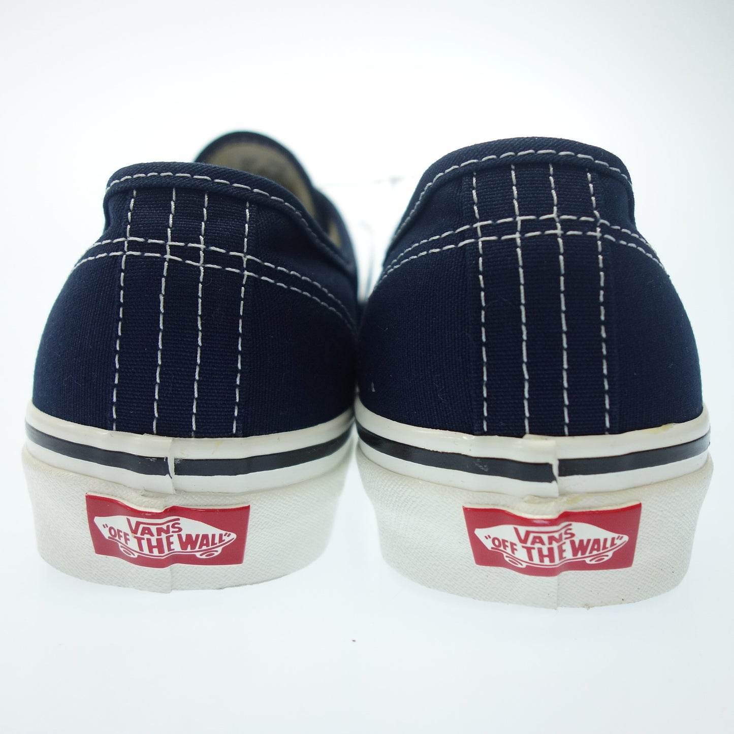 極美品◆バンズ スニーカー オーセンティック 44 DX メンズ 27.5 紺 VANS AUTHENTIC【AFD4】