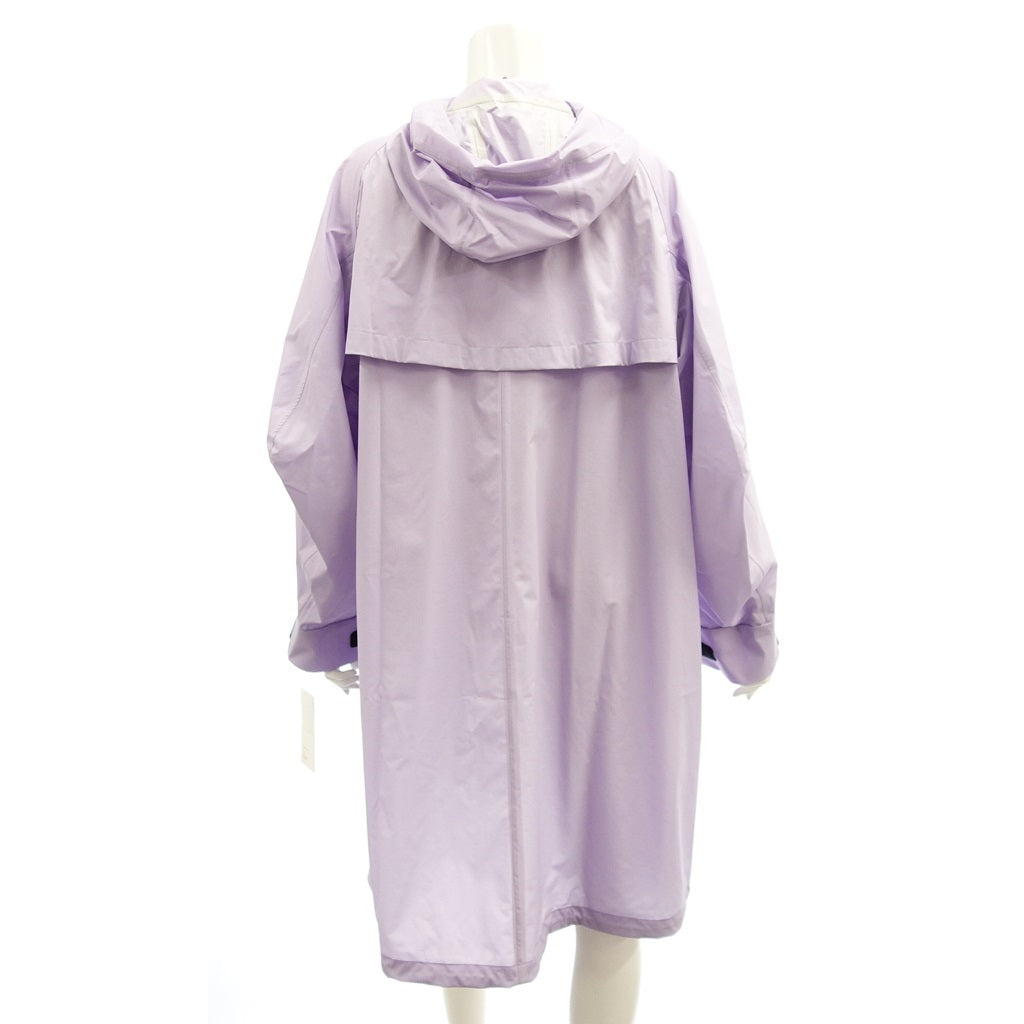 Like new◆ Mame Kurogouchi Packable Light Long Coat with storage bag Women's Purple Size 2 MM22SS-CO505 Mame Kurogouchi [AFB36] 