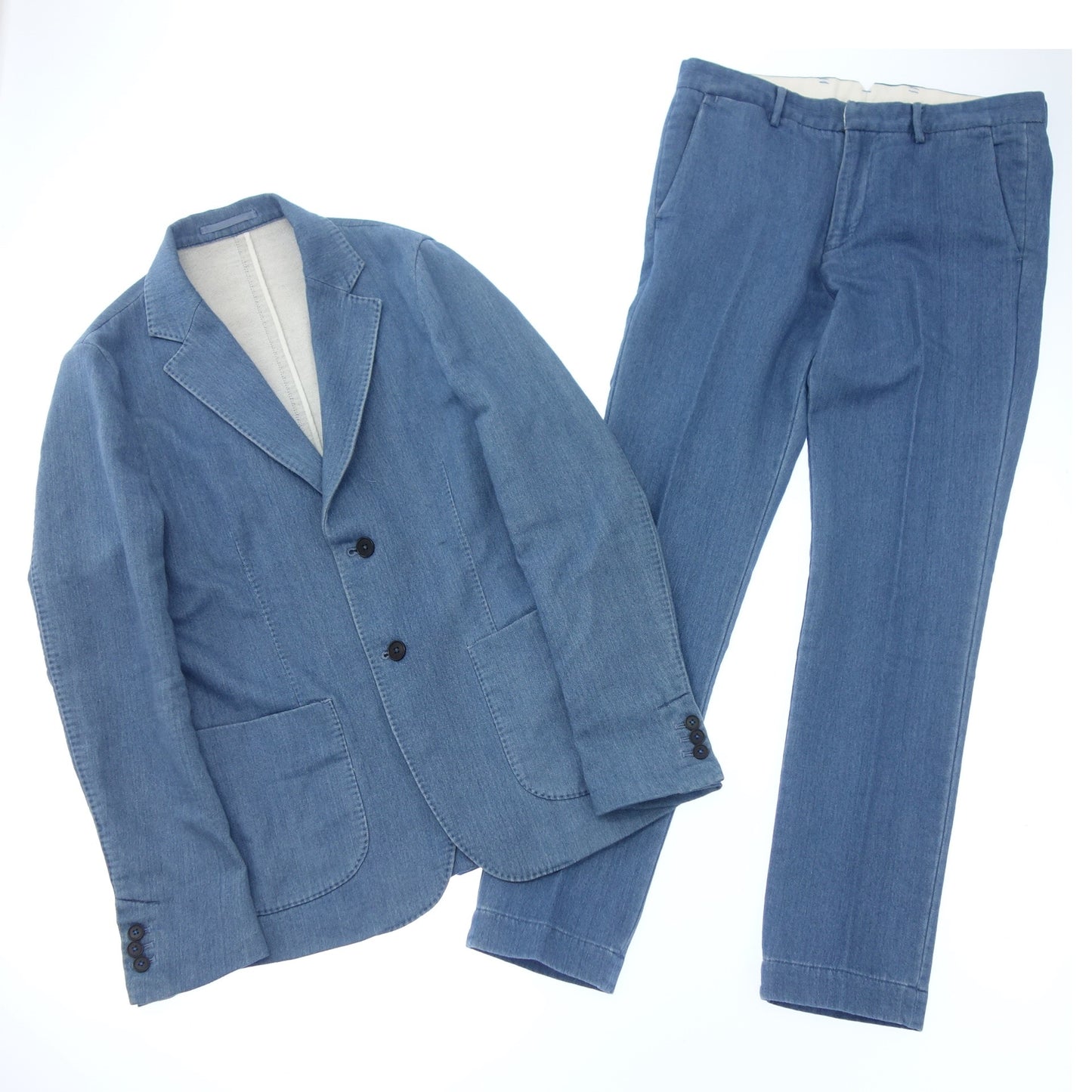 EDIFICE Berest Denim Set 男士 蓝色 EDIFICE [AFB43] [二手] 