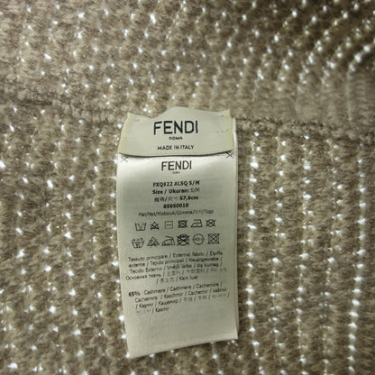 FENDI bucket hat hat cashmere zucca beige FENDI [AFI22] [Used] 