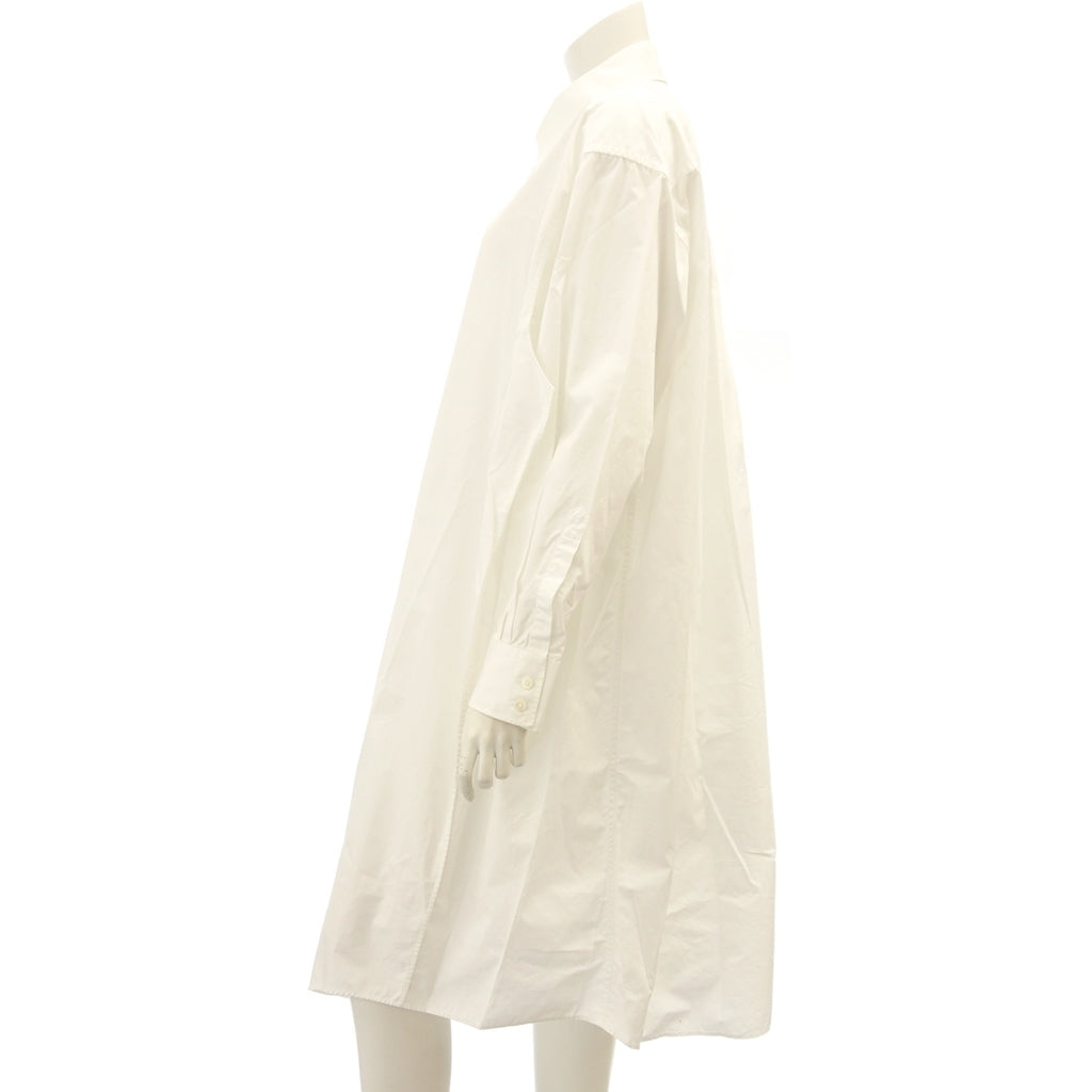 Used ◆ Maison Margiela Shirt Dress Organic Cotton Women's 36 White Maison Margiela [AFB48] 