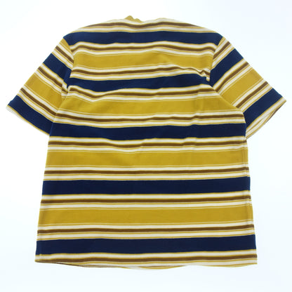 TownCraft Tops Pile Border Vintage Men's Yellow L TownCraft [AFB36] [Used] 