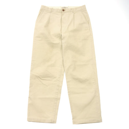 中古◆スティーブンアラン コットン タックパンツ メンズ M ベージュ系 STEVEN ALAN【AFB25】