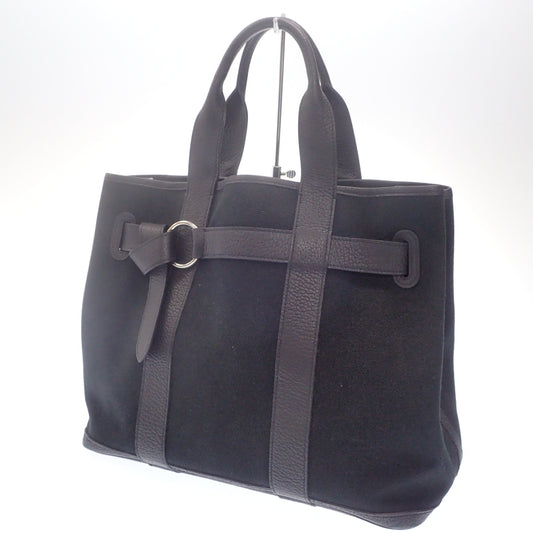 Hermes Handbag Petite Sentulle MM □J Silver hardware HERMES [AFE10] 