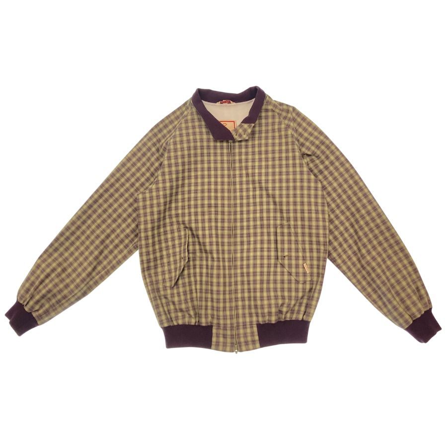 Baracuta Harrington Jacket G9 Glen Check Purple [AFB14] 