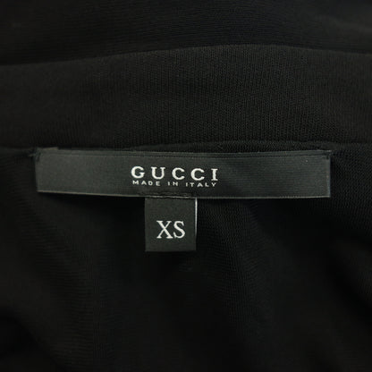 状况良好 ◆ 古驰裹身连衣裙人造丝链条女士黑色尺寸 XS 235434 GUCCI [AFB2] 