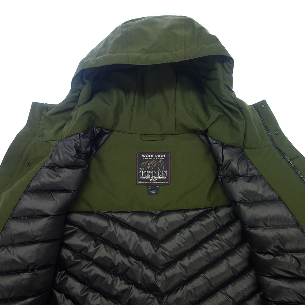 Very good condition ◆ Woolrich Mountain Down Jacket 1702068 Gore-Tex Men's Green Size M,L TETON GORE-TEX WOOLRICH [AFB18] 