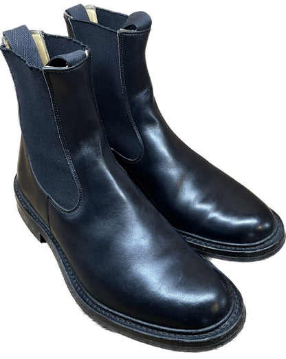 Good Condition◆Tricker's Leather Shoes Side Gore Boots M5738 Black UK8.5 Tricker's 