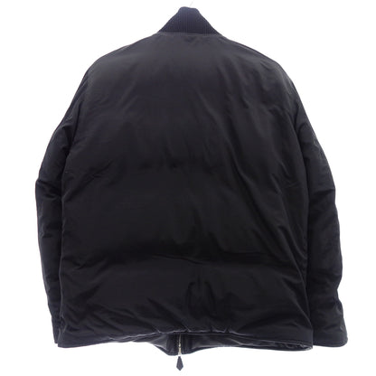 Used ◆Hermes Down Blouson Reversible Lambskin Black Size 50 Men's HERMES [AFG1] 