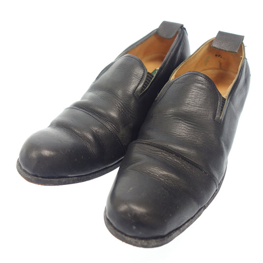 Used Paul Harnden slip-on leather ladies black size 5 Paul Harnden [AFD7] 