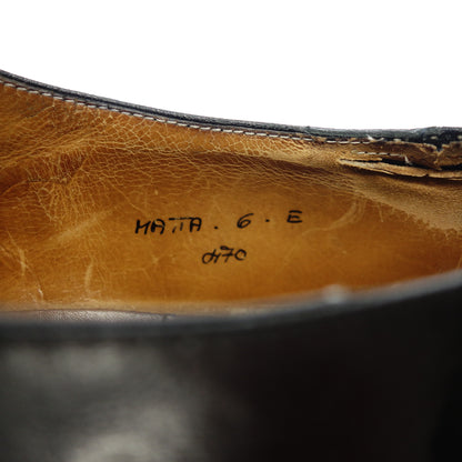 二手 ◆John Lobb Single Monk MATTA 男式 5 黑色 JOHN LOBB [LA] 