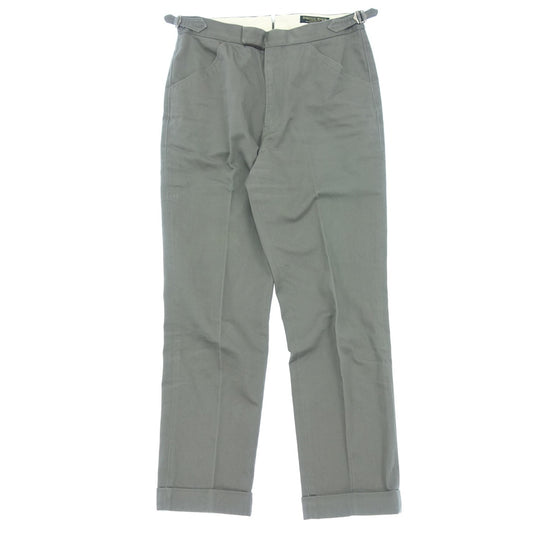 Used ◆Barnstormer slacks pants cotton men's size S gray BARNSTORMER [AFB25] 