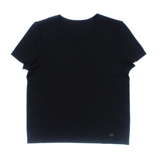 Very good condition ◆ FOXEY BOUTIQUE T-shirt knit 34663 Women's Black Size 42 FOXEY BOUTIQUE [AFB31] 