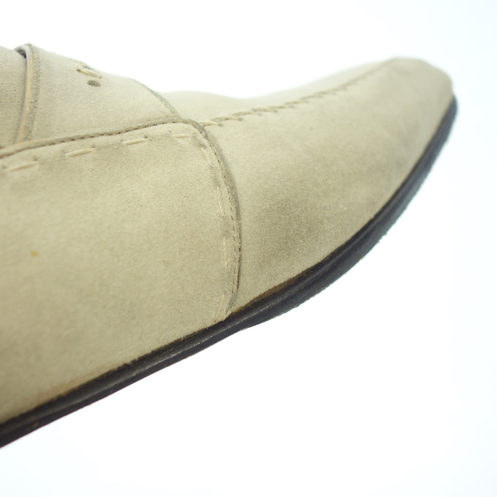 Good condition ◆ Berluti leather shoes loafers suede men's UK9 beige Belruti [LA] 