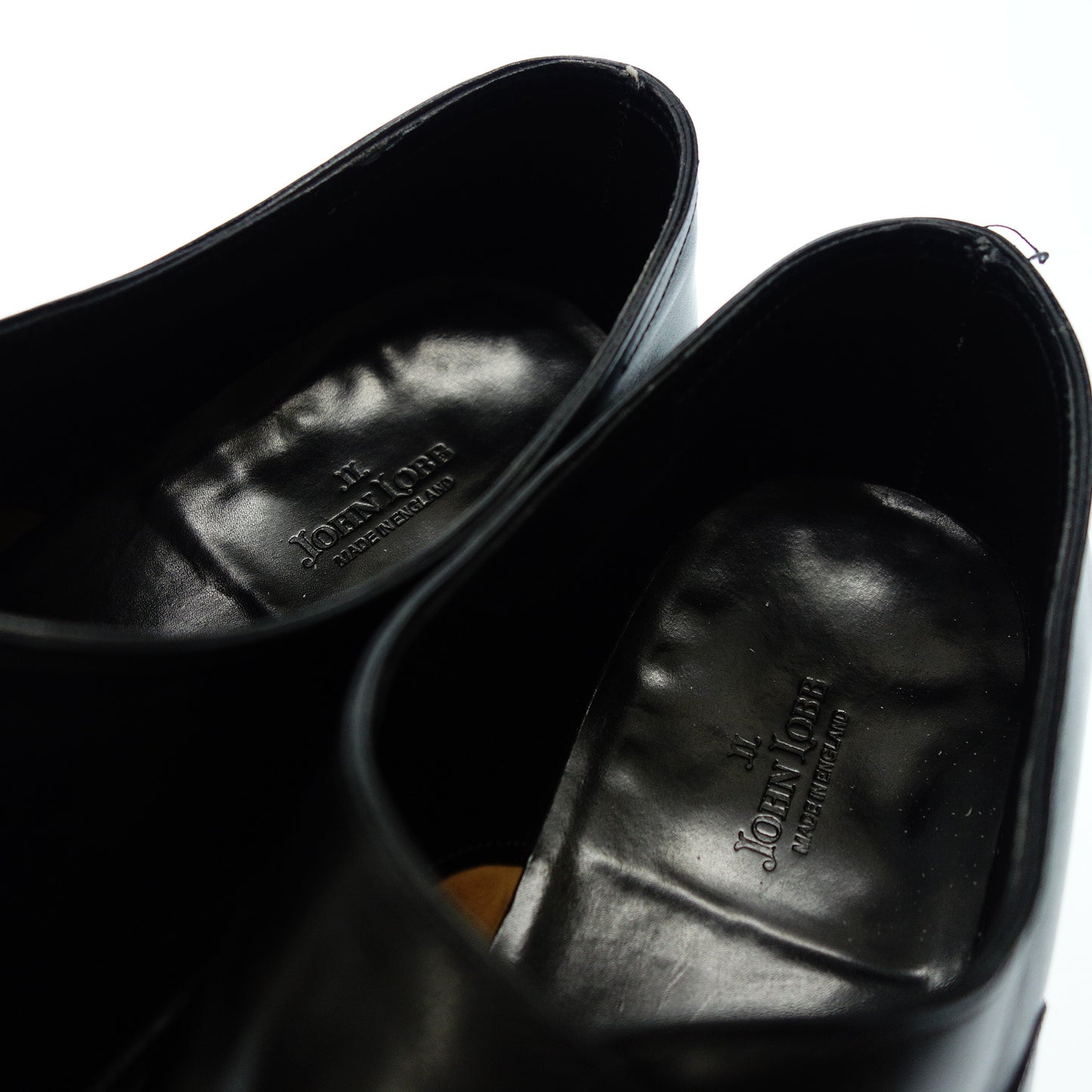 二手 ◆John Lobb 乐福鞋 PHILIPII LOFAR 男式 7 黑色 JOHN LOBB [AFC3] 