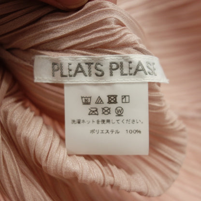 美品◆プリーツプリーズ イッセイミヤケ セーラー ワンピース  PP01-JH125 レディース 3 ピンク PLEATS PLEASE ISSEY MIYAKE【AFB34】