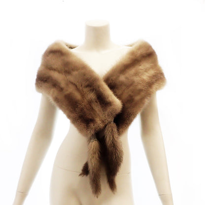 Used ◆Mink shawl Taiyo Mink [AFI21] 