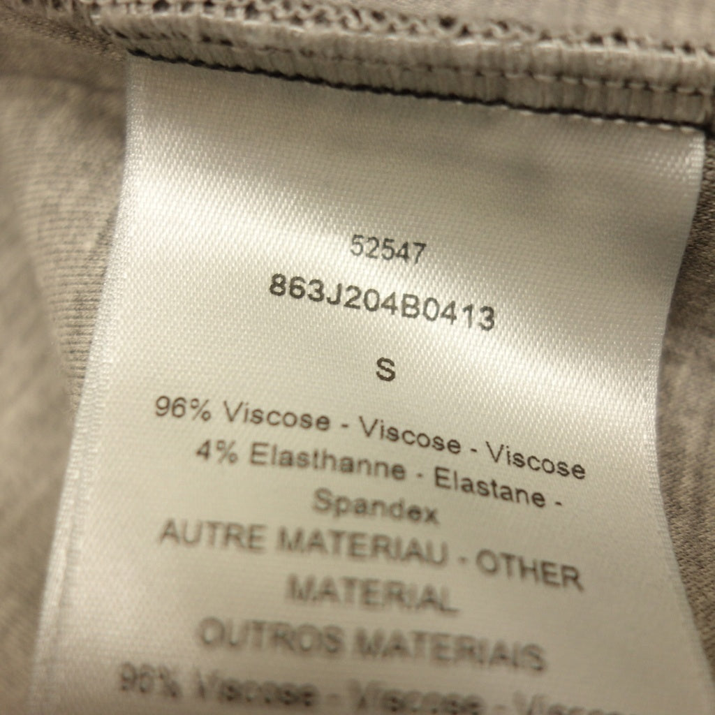 状况良好 ◆ Dior Homme 18AW 粘合派克大衣 BEE 刺绣 Atelier 徽标胶带男式黑色 S 码 Dior Homme [AFB50] 