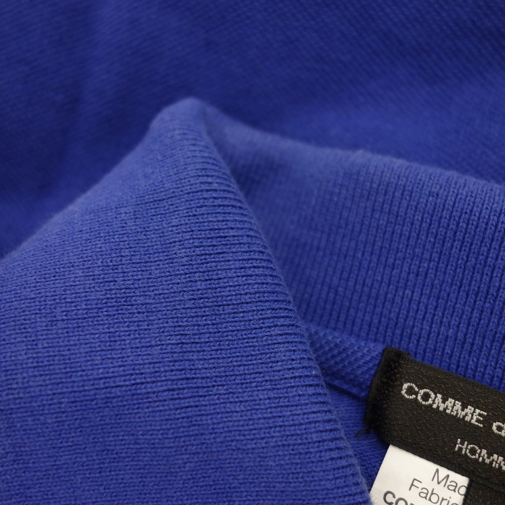 Good condition ◆ COMME des GARCONS HOMME PLUS polo shirt PA-T045 AD2007 Men's size S Blue COMME des GARCONS HOMME PLUS [AFB51] 