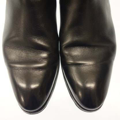 Good Condition◆Carmina Leather Shoes Jodhpur Boots Trading Post Men's Black Size 6.5 CARMINA [AFC5] 