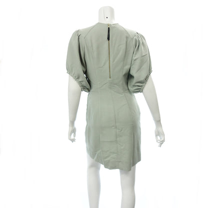 Good Condition◆Marni Nylon Wool Dress Women's Green 40 MARNI [AFB3] 