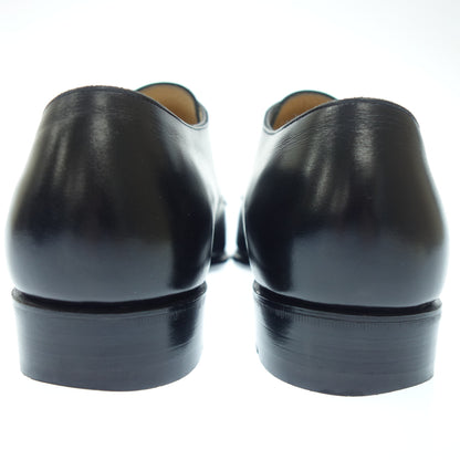 状况良好 ◆ Sanyo Yamacho 皮鞋 Double Monk Genshiro 男式黑色 6.5 码 [LA] 