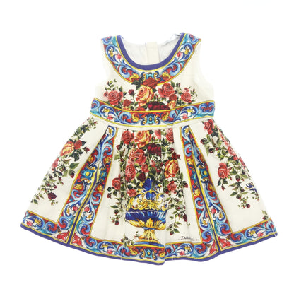 Dolce &amp; Gabbana 一件式花卉印花儿童 68-74 厘米 [AFB23] 